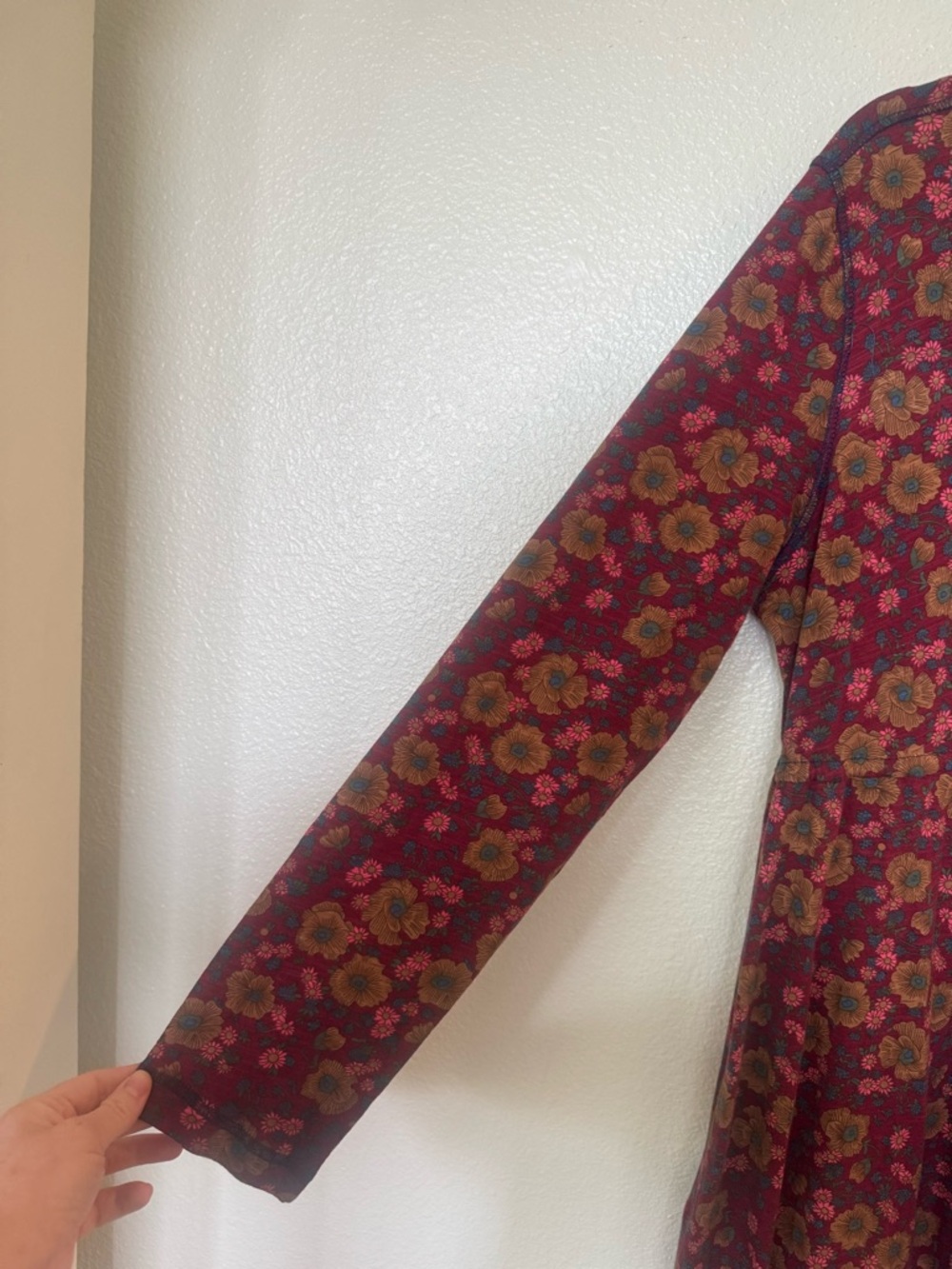 Natural Life Women’s L Christa Maxi Dress Comfort Boho Eclectic Romantic Prarie - Picture 2 of 9